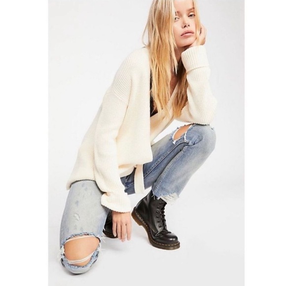 BOYISH Billy High Waist Distressed Jeans in Some Like it Hot Size 25 - Picture 2 of 15